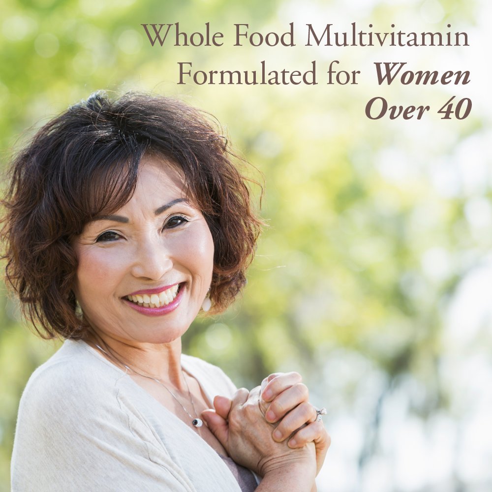 Garden of Life Organics Women 40+ Multivitamin – 60 Tablets, Vegan & Organic