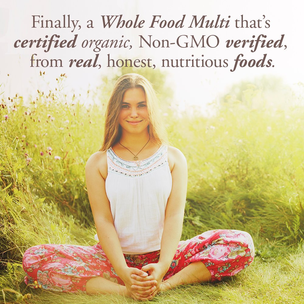 Garden of Life Organics Women’s Multi – Vegan Whole Food Multivitamin (120 Tablets)