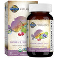 Garden of Life Organics Womens Multivitamin - One Daily Whole-Food Vitamin, 30 Tablets