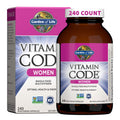 Garden of Life Vitamin Code Women Multivitamin – Whole Food Women’s Multi, 240 Veg Capsules