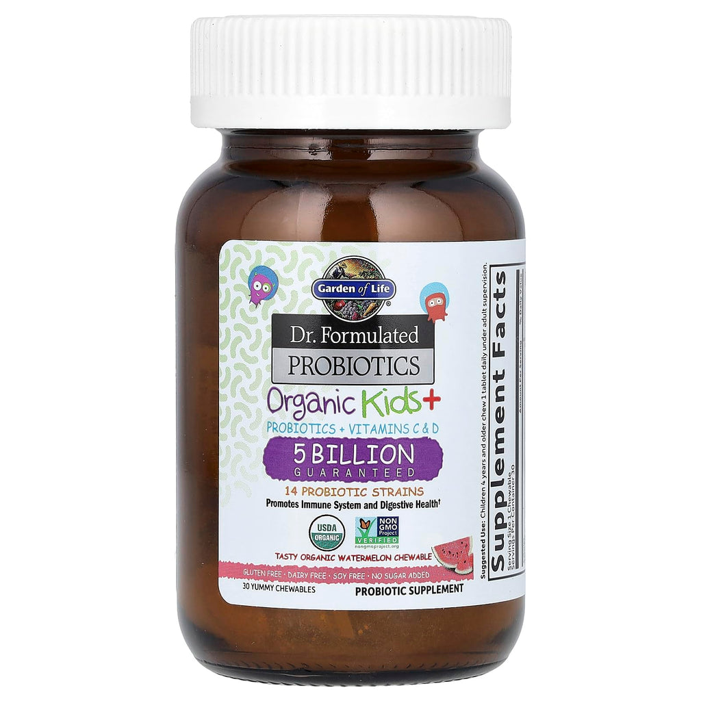 Garden of Life Kids Probiotics Watermelon - Organic, 30 Chewables