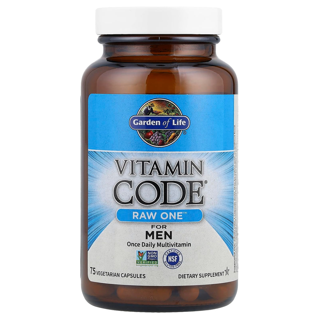 Vitamin Code Raw One for Men – Garden of Life | Once Daily Multivitamin