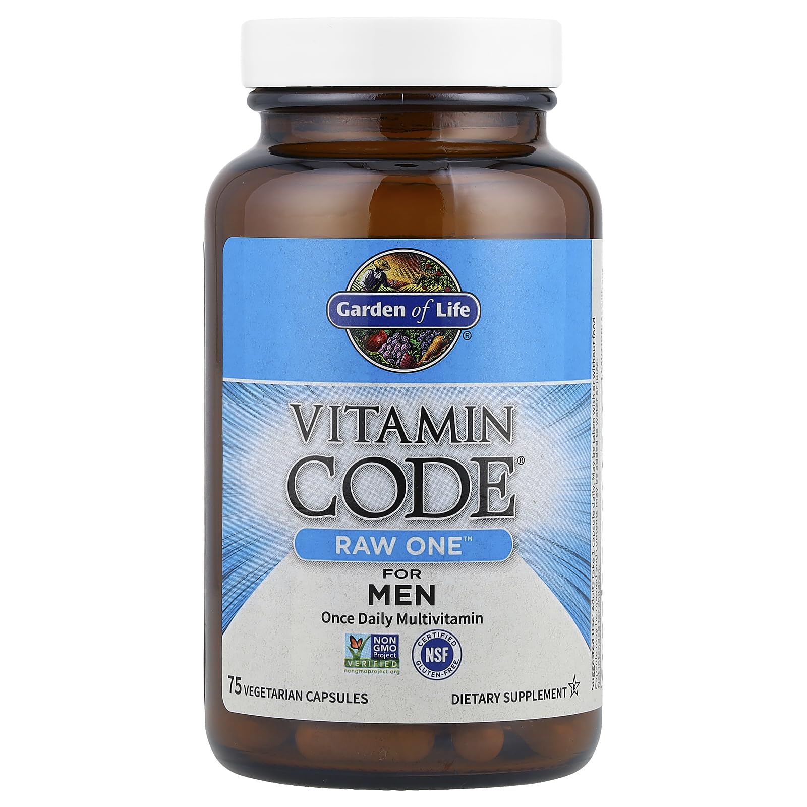Vitamin Code Raw One for Men – Garden of Life | Once Daily Multivitamin