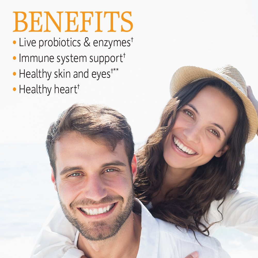 Garden of Life Vitamin Code Raw Vitamin C – 120 Caps, 500mg Whole Food Vitamin C with Probiotics | Vegan, Gluten Free