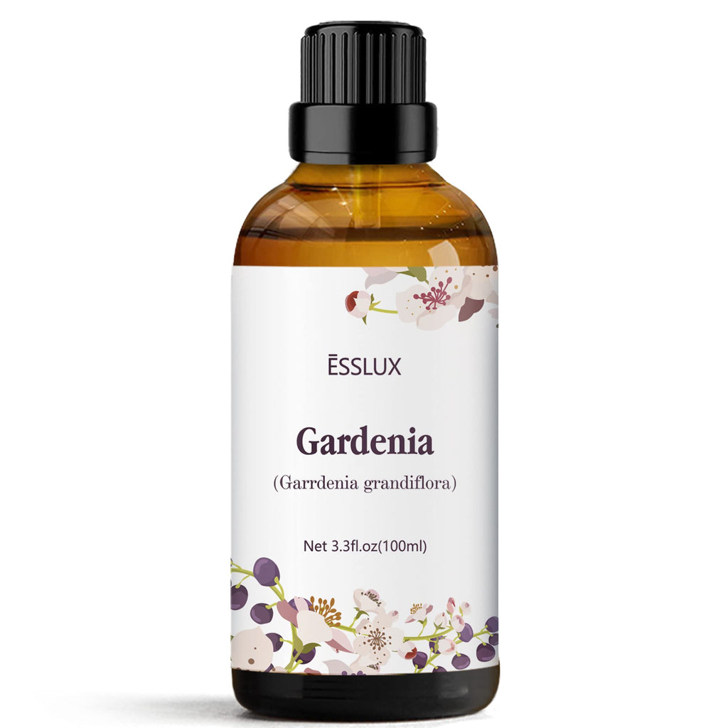 Gardenia Essential Oil 100ml (3.3 Fl Oz) – ESSLUX Aromatherapy
