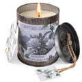 Gardenia Scented Soy Candle 8oz – 50 Hours Burn Time | Home Aromatherapy Gift