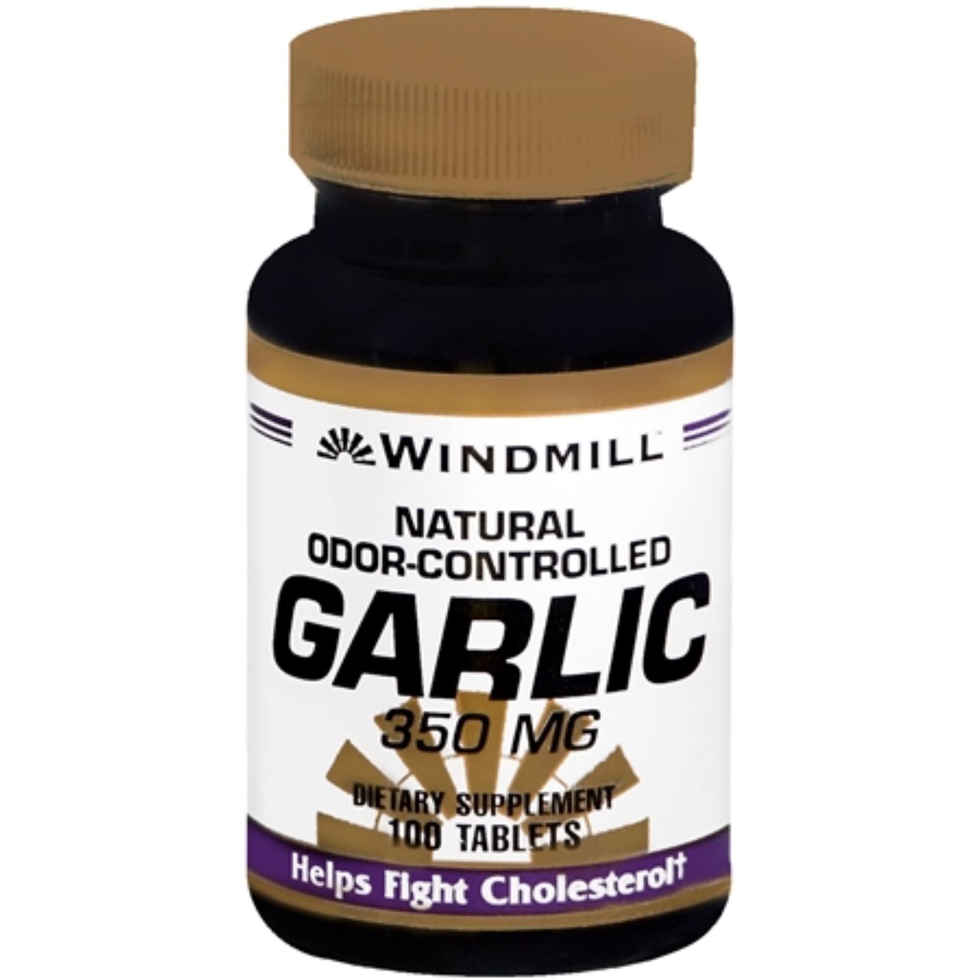 Garlic TABS 350MG WMILL Size 100 - Garlic Supplement