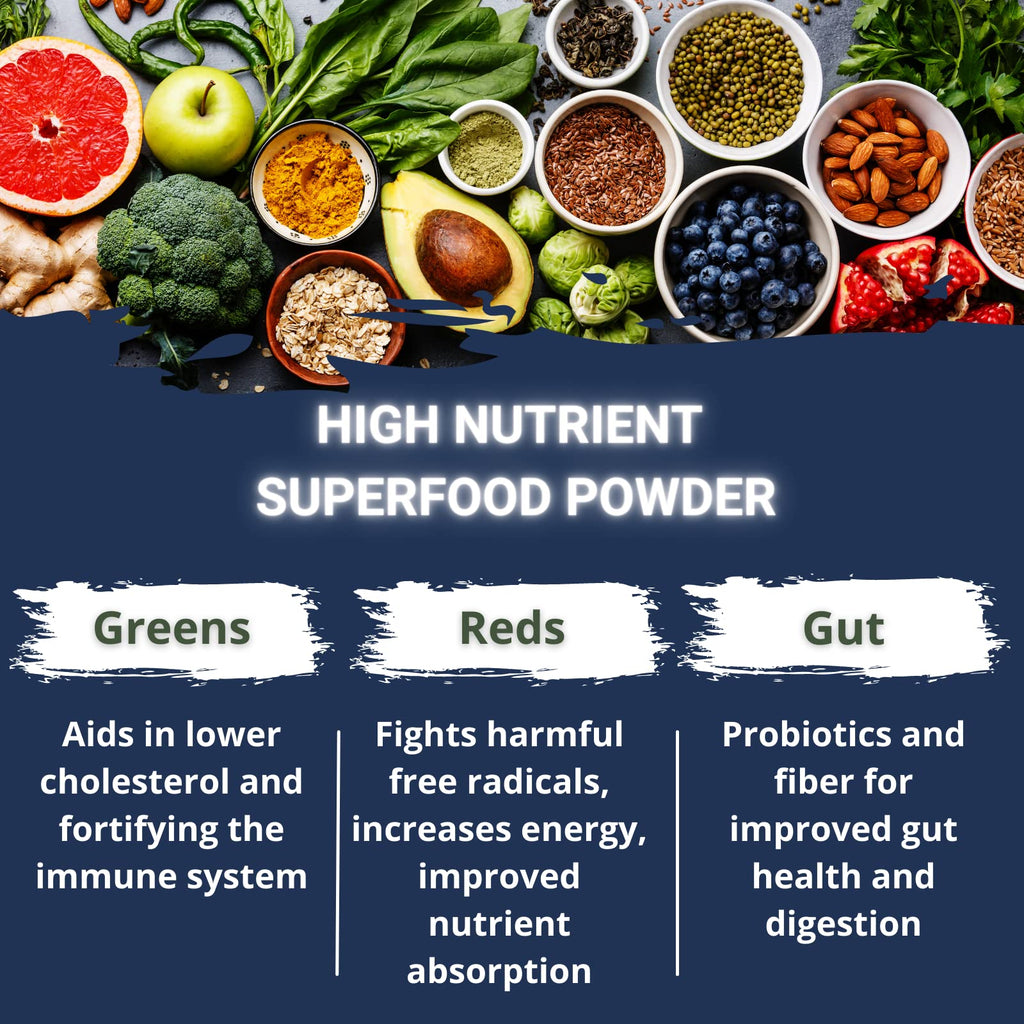 Gaspari Nutrition Greens & Reds Organic Superfood Powder – Immune Support, Probiotics & Fiber, Vegan & Non-GMO (30 Servings, Natural Fruity)