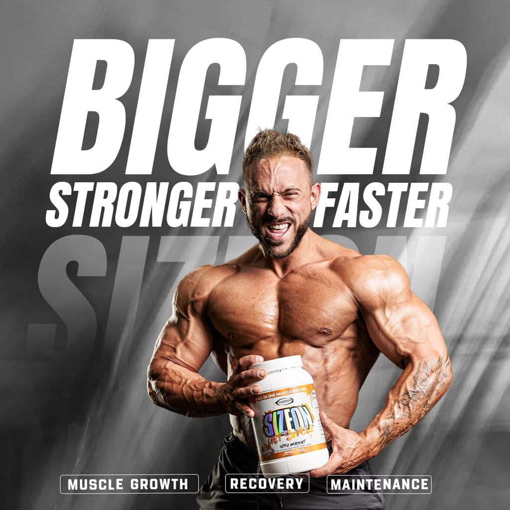 Gaspari SizeOn: Hybrid Intra-Workout Aminos & Creatine (Grape Cooler)