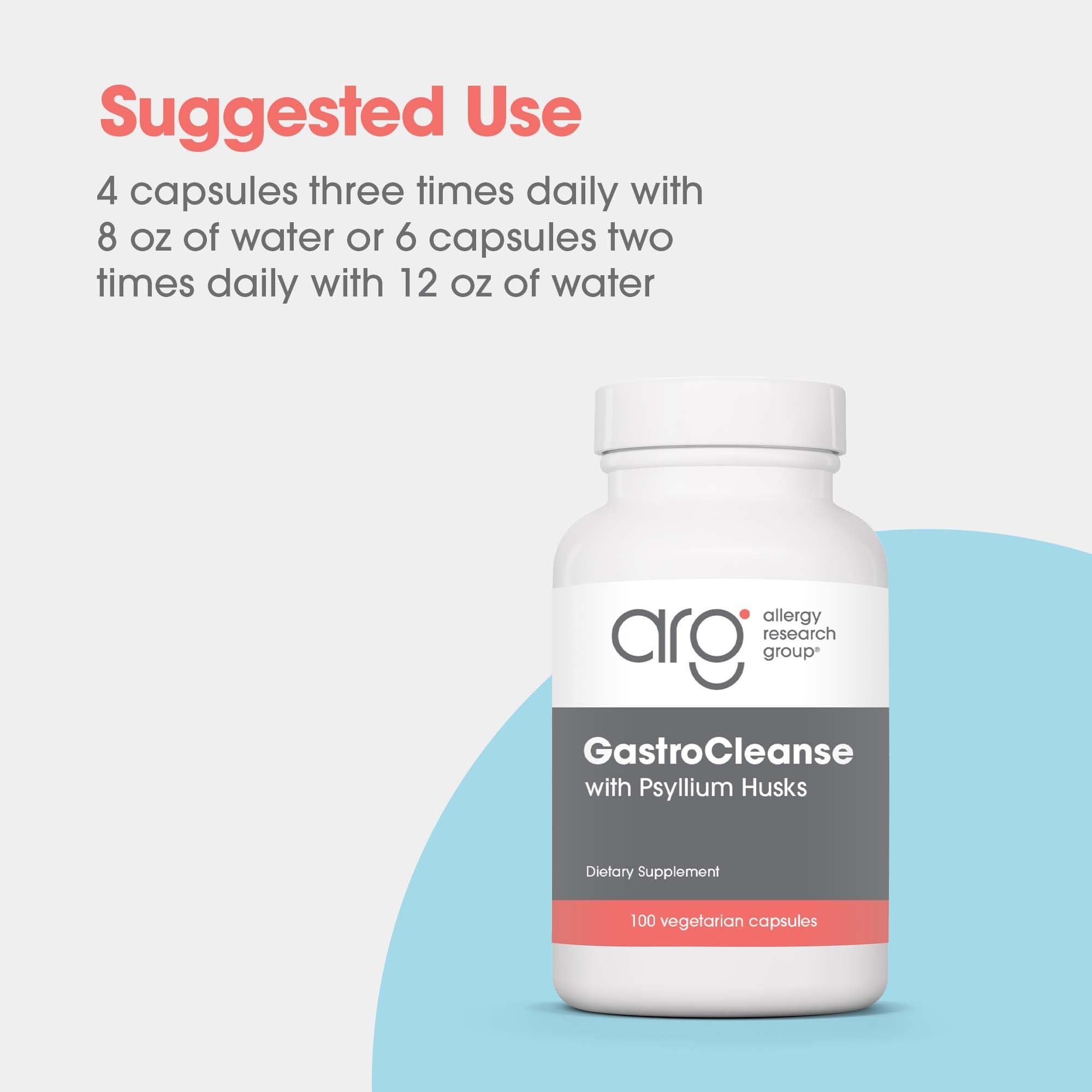 Allergy Research Group Gastro Cleanse – Digestive Support & Detox 100 Count