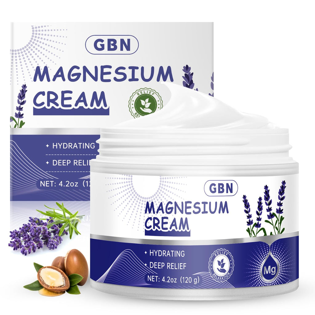 GBN Magnesium Cream – Hydrating Sleep Lotion with Lavender