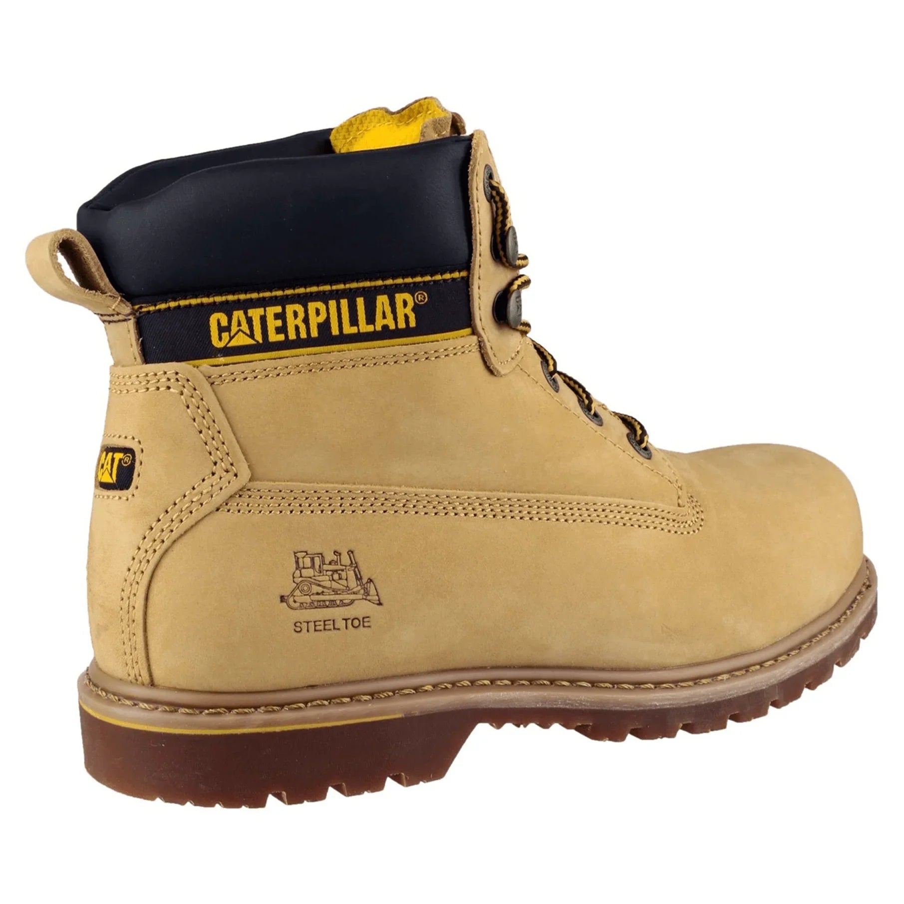 Caterpillar CAT Holton Steel Toe S3 HRO SRC Work Boot with Midsole