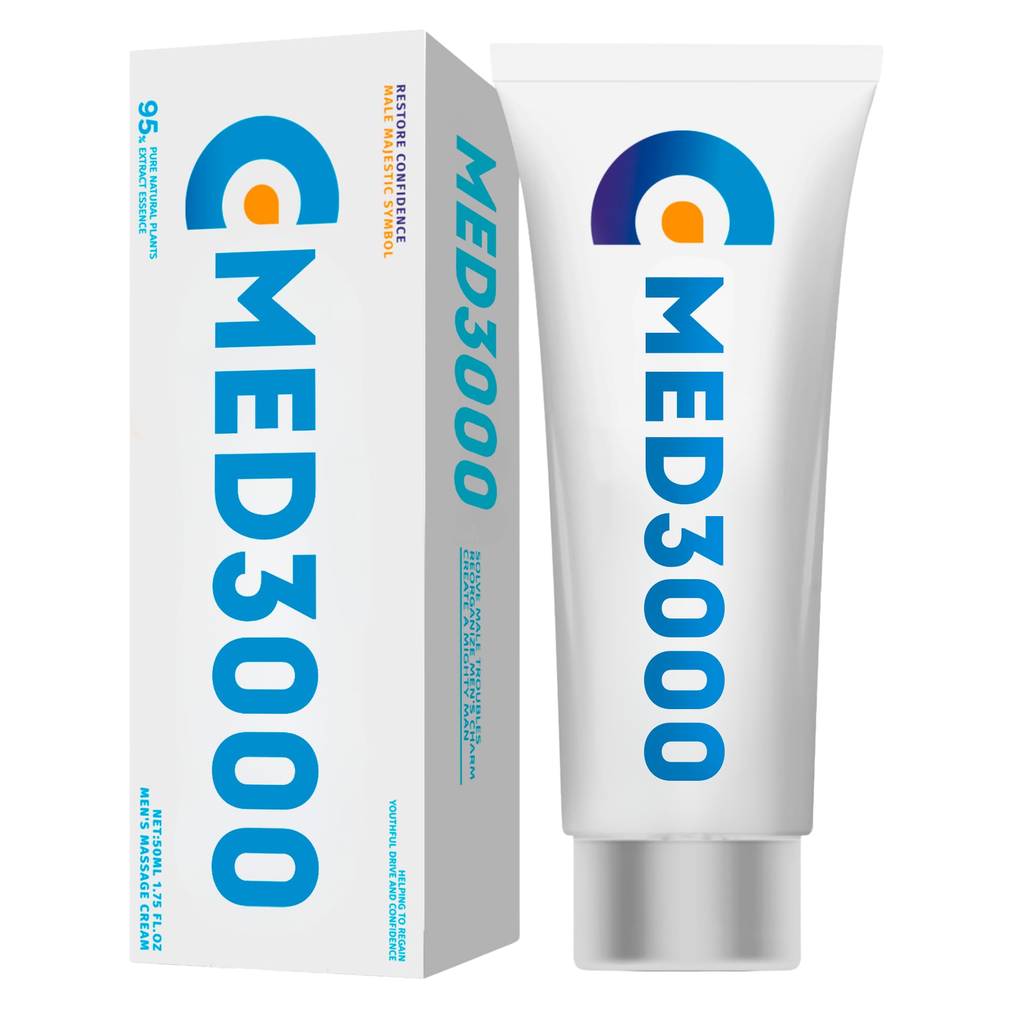 Gel Med3000 for Men - Powerful Testosterone Booster and Blood Flow Enhancer