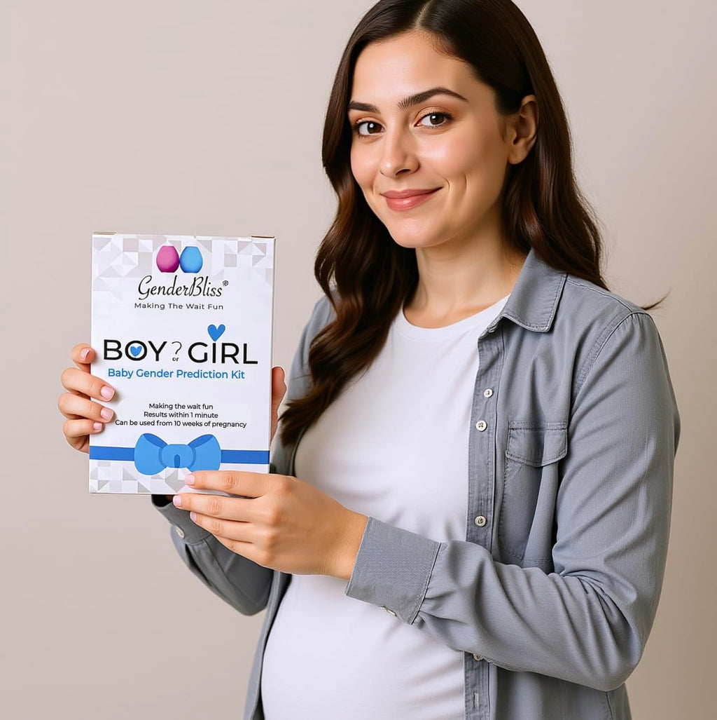 GenderBliss® Early Gender Prediction Test Kit - Home Gender Reveal at 10 Weeks