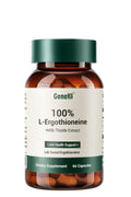 GENEIII Milk Thistle + L-Ergothioneine – Advanced Liver & Cellular Health, 60 Count