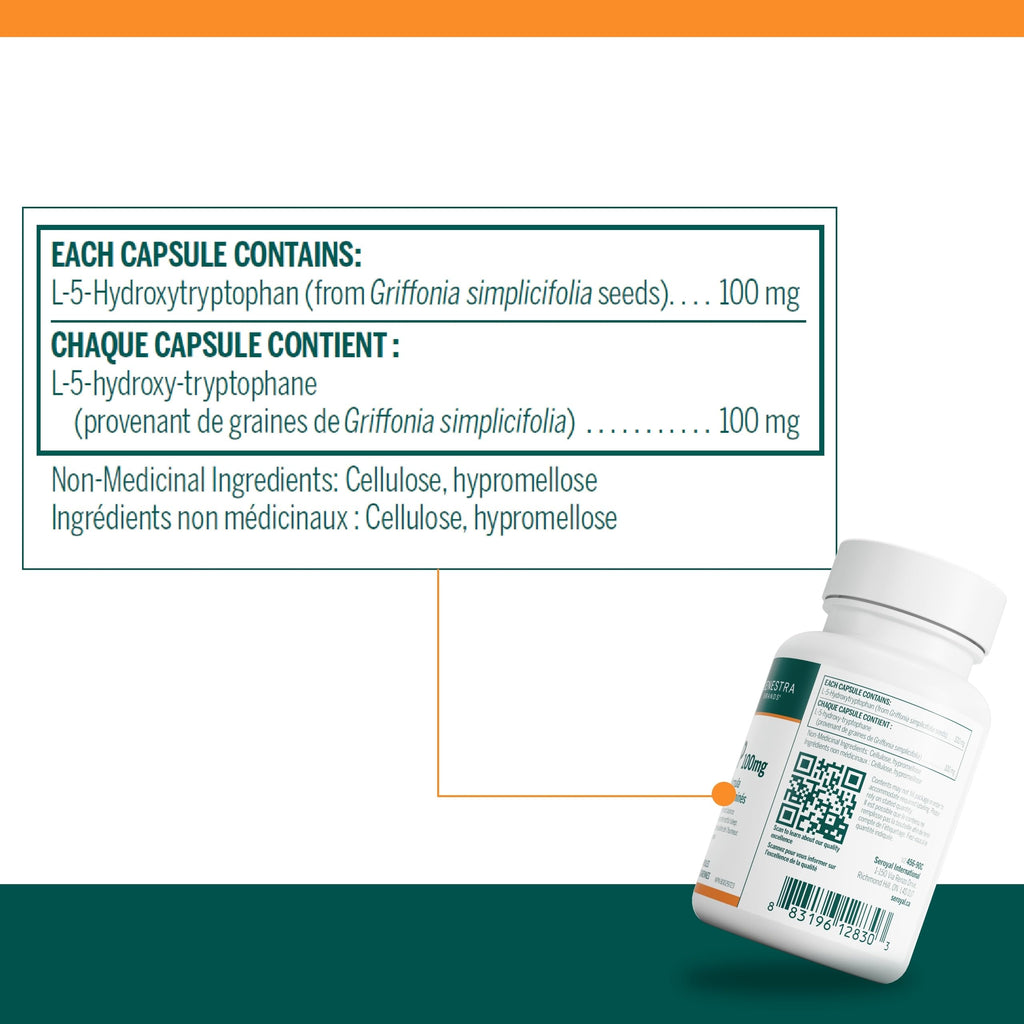 Genestra Brands 5HTP 100 mg | Sleep & Mental Balance | 90 Capsules