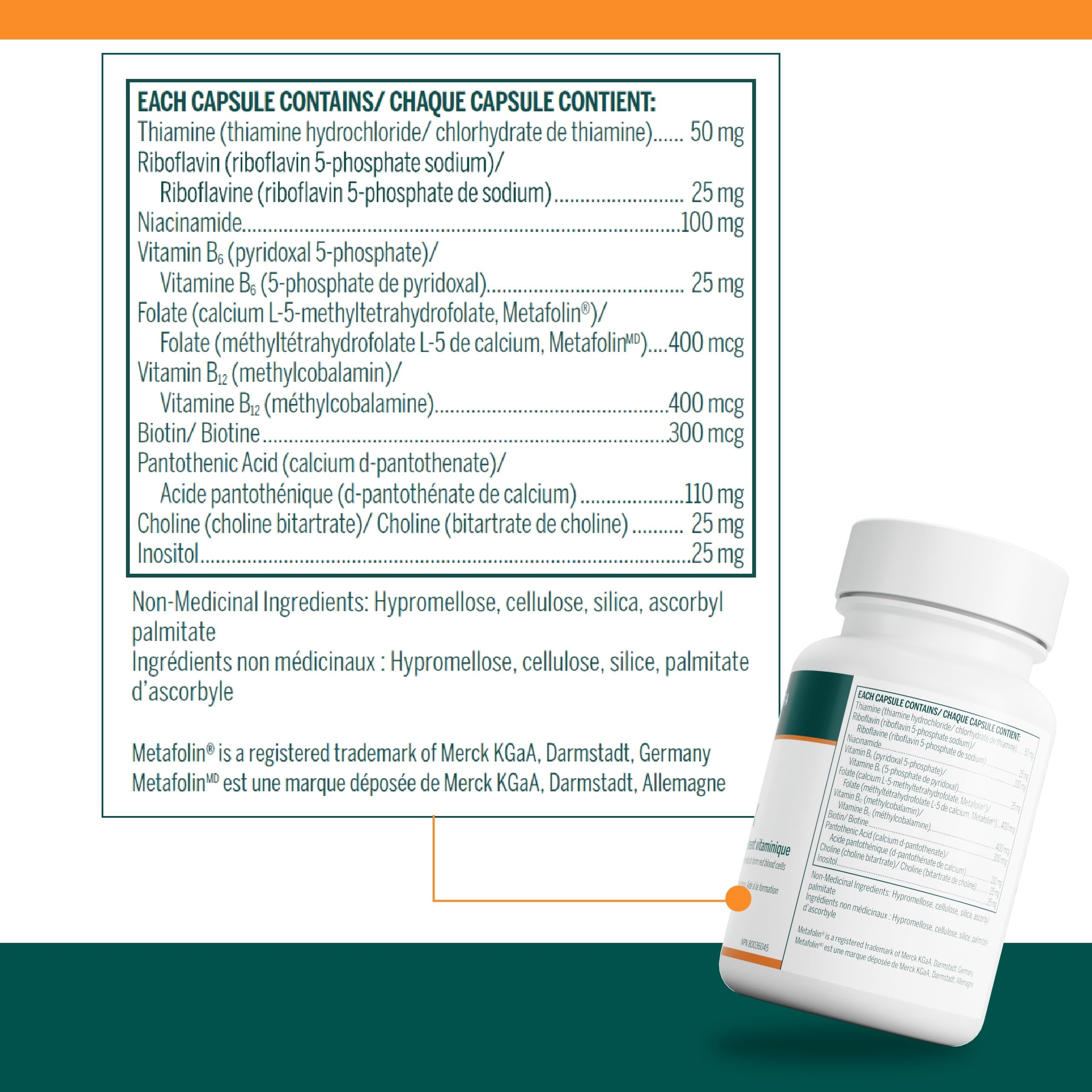 Genestra Brands Active B Complex | Complete B Vitamin Complex Supplement | 60 Capsules