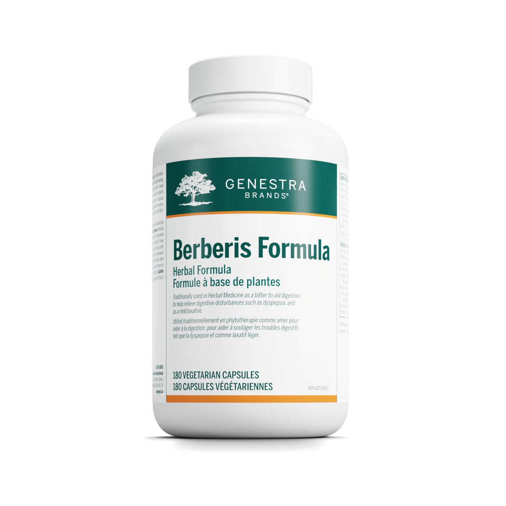 Genestra Brands Berberis Formula – Barberry, Goldenseal & Oregon Grape | 180 Capsules