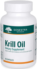 Genestra Brands Krill Oil | Omega-3, Phospholipids & Astaxanthin | 60 Capsules
