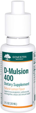 Genestra D-Mulsion 400 Liquid Vitamin D Drops – 1110 Servings – Natural Lemon Flavor