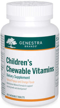 Genestra Brands Children's Chewable Vitamins | Vitamin-Mineral Supplement | 100 Chewables | Papaya & Orange Flavor