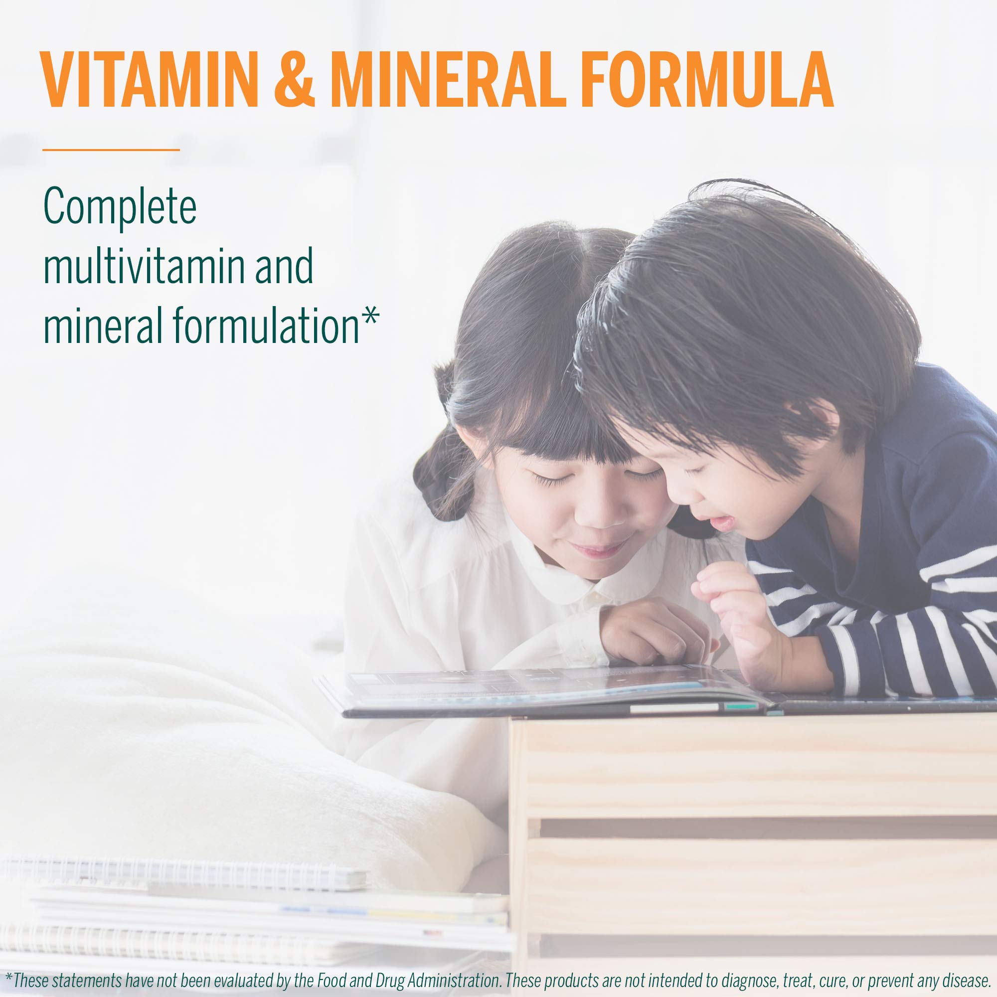 Genestra Brands Children's Chewable Vitamins | Vitamin-Mineral Supplement | 100 Chewables | Papaya & Orange Flavor