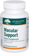 Genestra Brands Macular Support | Supports Optimal Macular Pigment Optical Density | 60 Capsules