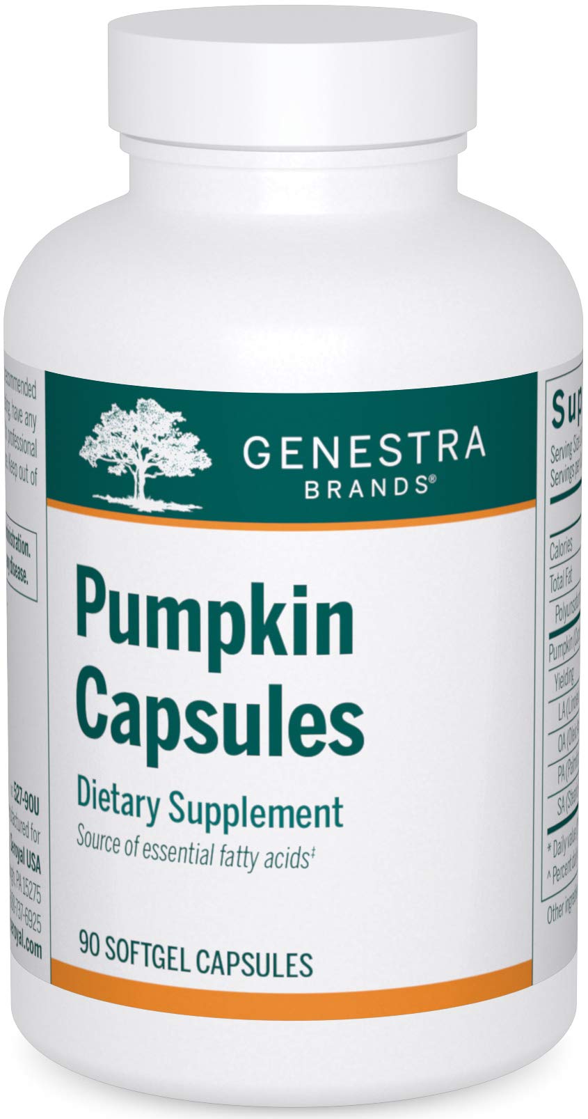 Genestra Brands Pumpkin Capsules | Supports Cell Membranes & Skin Health | 90 Capsules