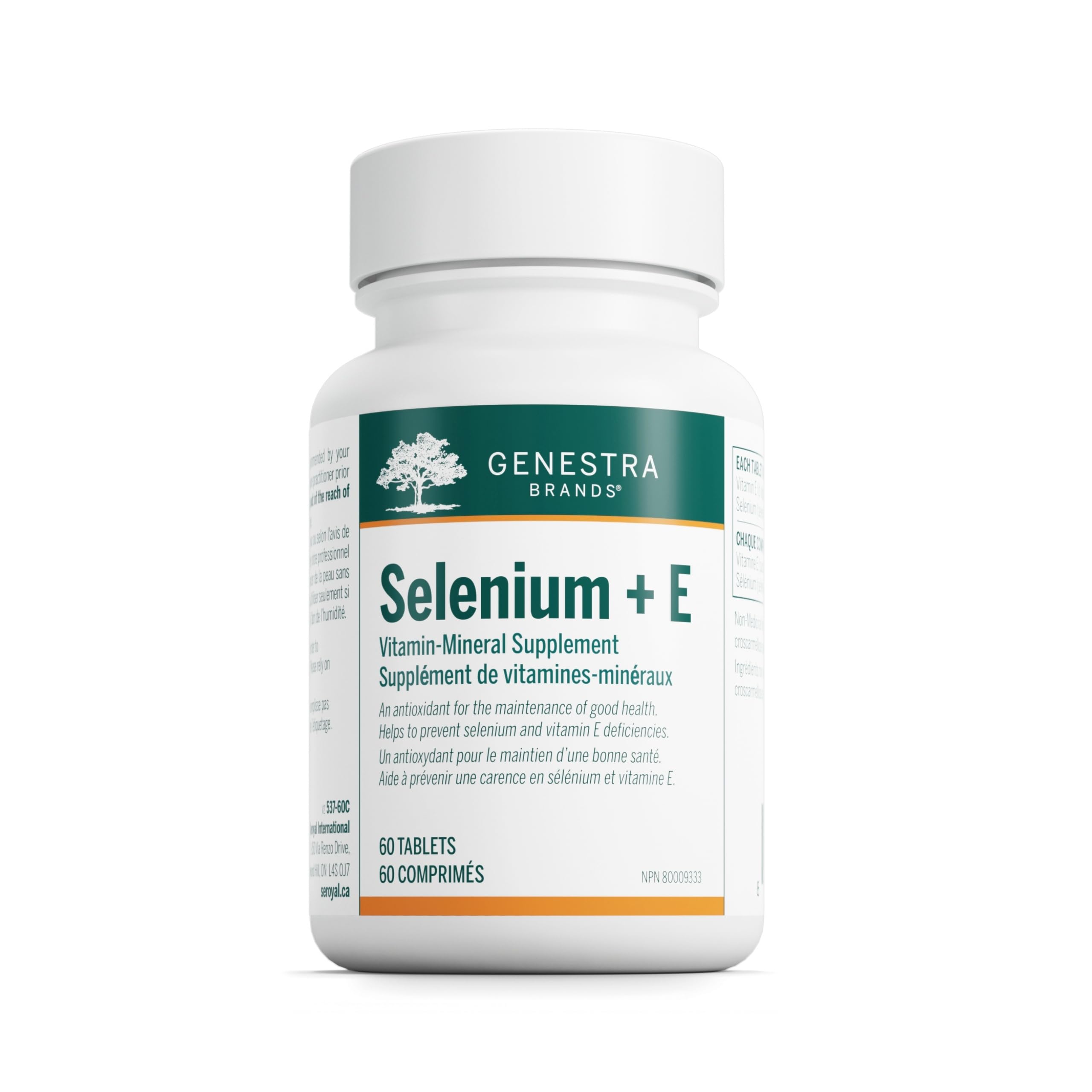 Genestra Selenium + E - Antioxidant Support | 60 Tablets