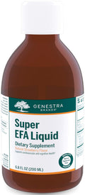 Genestra Super EFA Liquid – EFA Supplement for Heart, Brain, Eyes & Nerves | 6.8 fl oz | Natural Strawberry Flavor