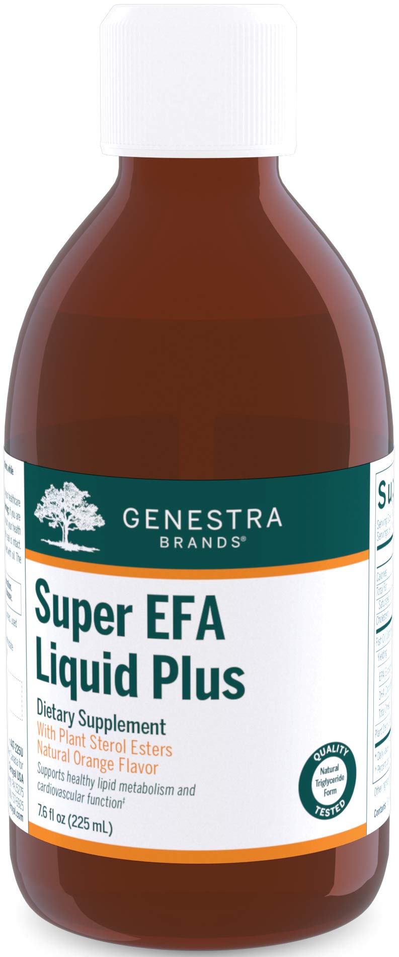 Genestra Brands Super EFA Liquid Plus – Essential Fatty Acid Formula with Plant Sterols | 7.6 fl oz