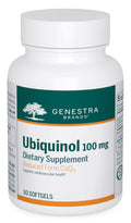 Genestra Brands Ubiquinol 100mg - Antioxidant Support - 30 Capsules
