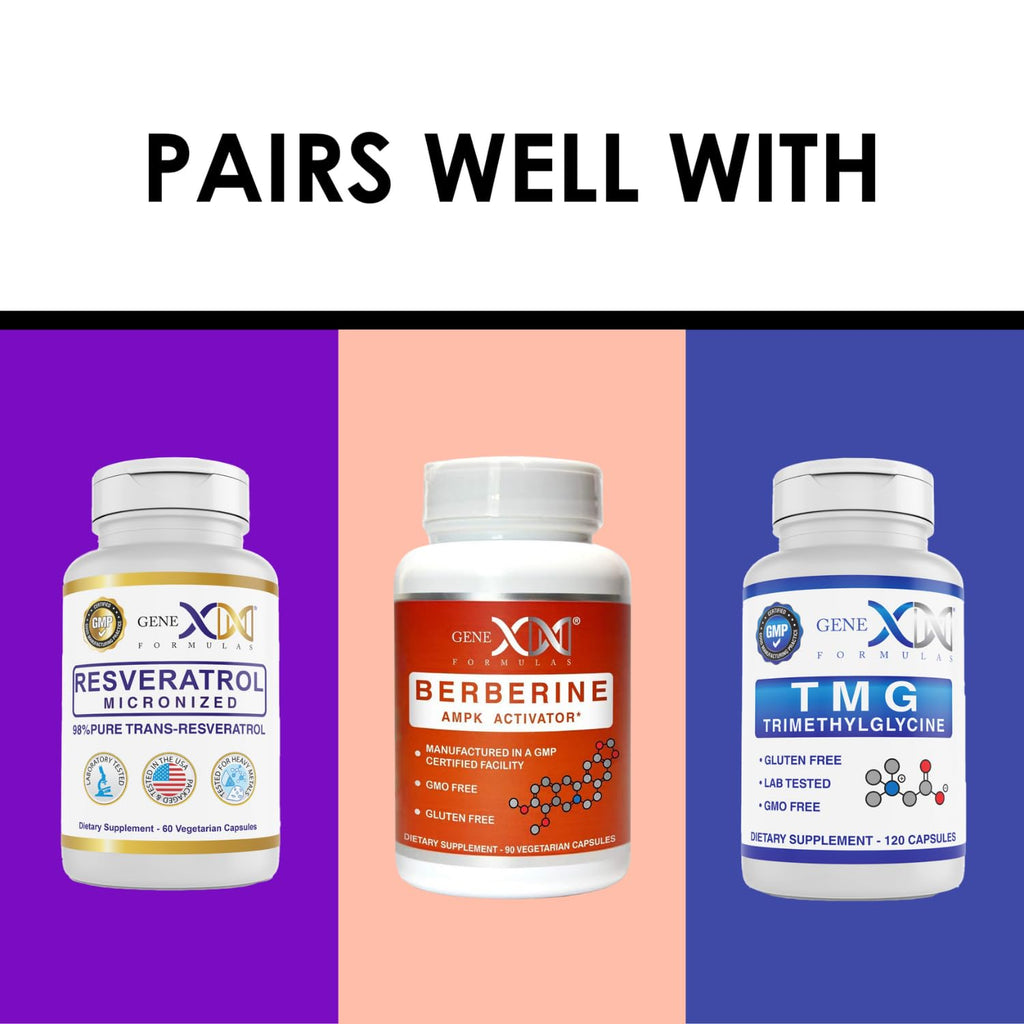 Genex Formulas Nicotinamide 500mg Niacinamide Capsules for Healthy Skin – 100 Count