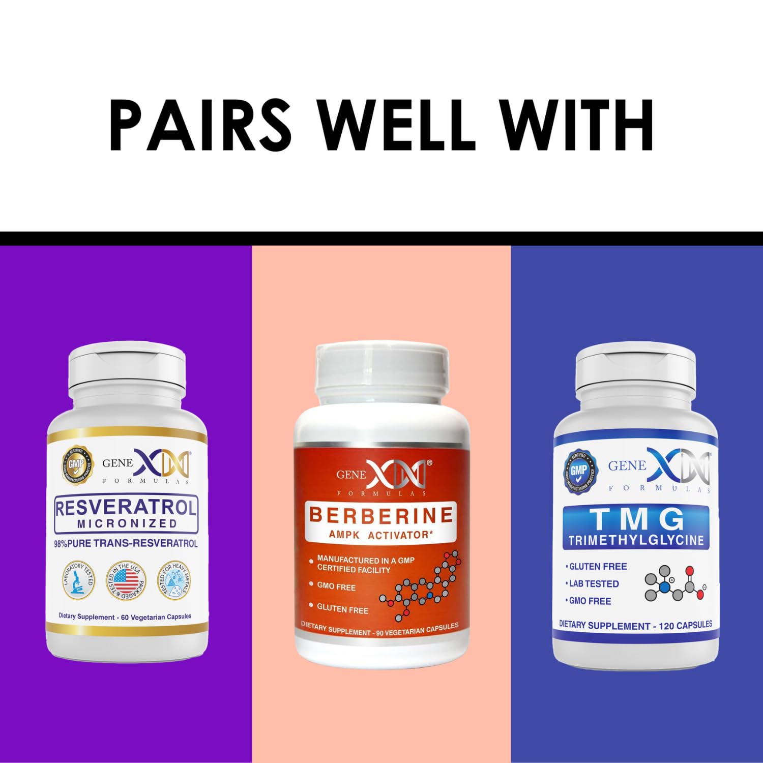 Genex NAD+ 250mg – 60 Capsules | Actual NAD+ (Nicotinamide Adenine Dinucleotide)