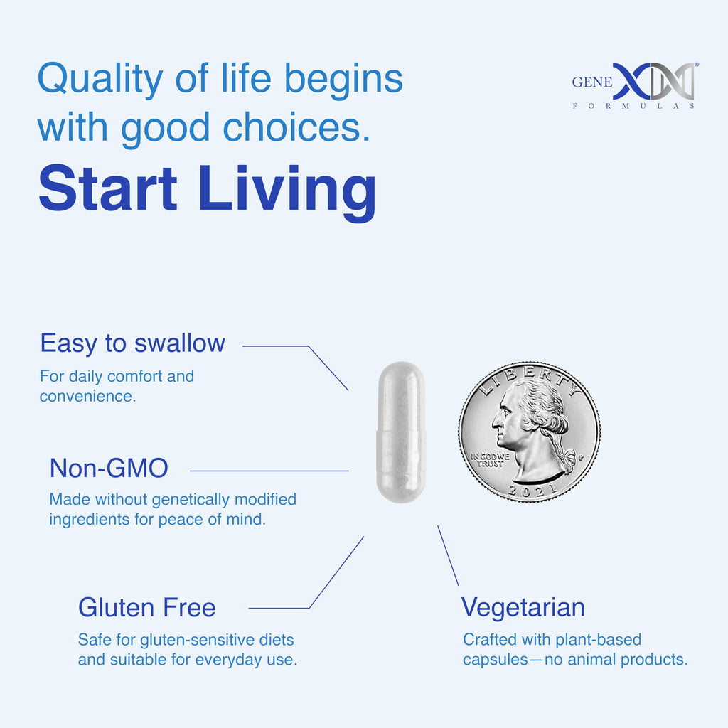 Genex Formulas TMG 1000mg - 360 Capsules | NSF Certified, Gluten Free & Non-GMO