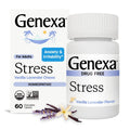 Genexa Stress Relief - Organic, Non-GMO, Physician-Formulated Stress & Sleep Support (60 Tablets)