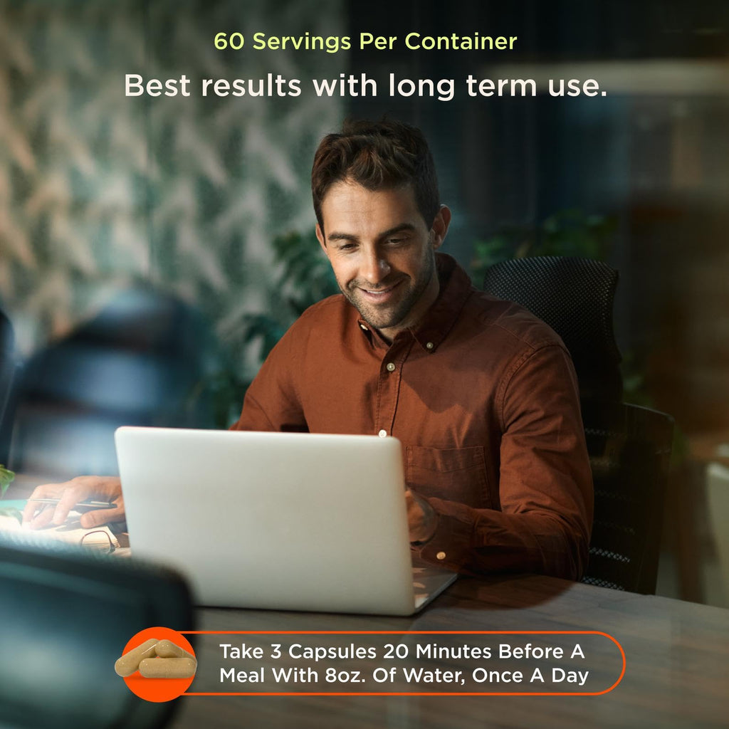 Genius Mushroom Supplement – Full-Spectrum Lion's Mane, Cordyceps & Reishi | 180 Capsules