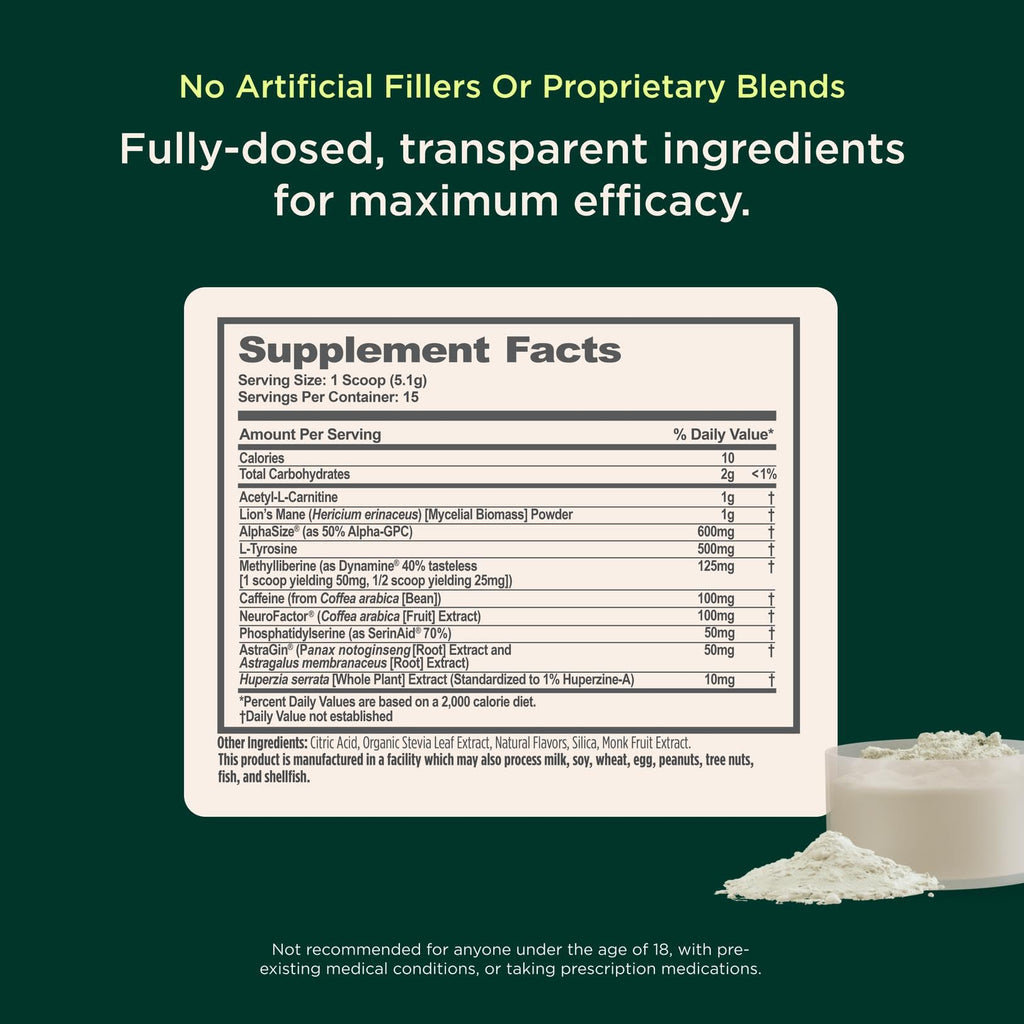 Genius Consciousness Mango Nootropic Powder – Focus & Memory | The Genius Brand