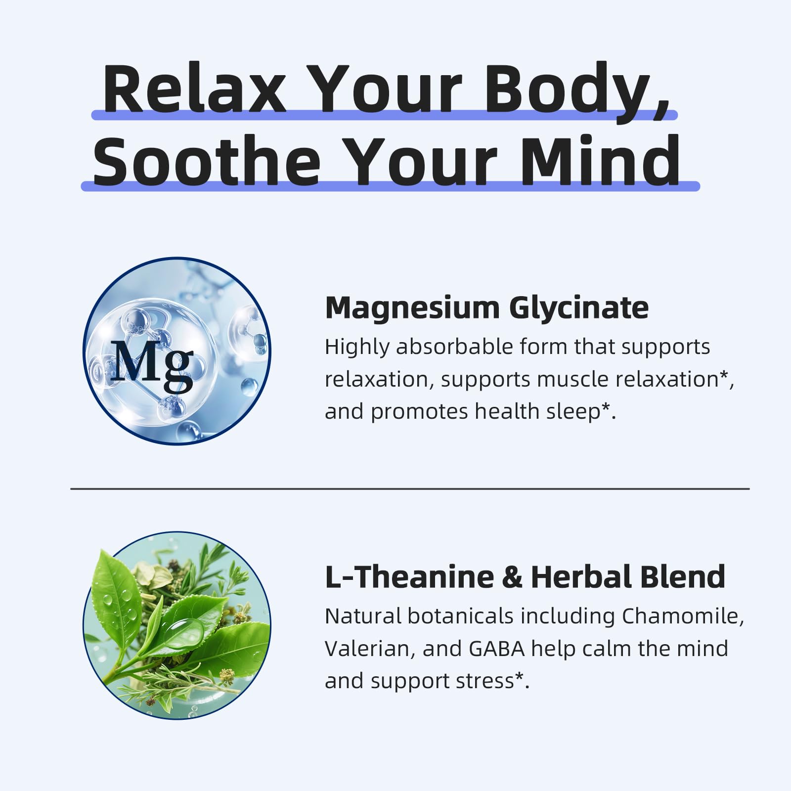 Magnesium Glycinate 850mg Capsules – 120 Count (Vegan, High-Absorption)