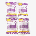 4-Pack Gentleslide Dental Flossers for Tight Teeth – Cool Mint Flavor, Tartar Pick, 4 Packs of 35 Picks