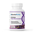 GenuinePurity Liposomal Trans-Resveratrol 500mg | Activates Sirtuins | Vegan, Gluten Free | USA Made | 60 Capsules