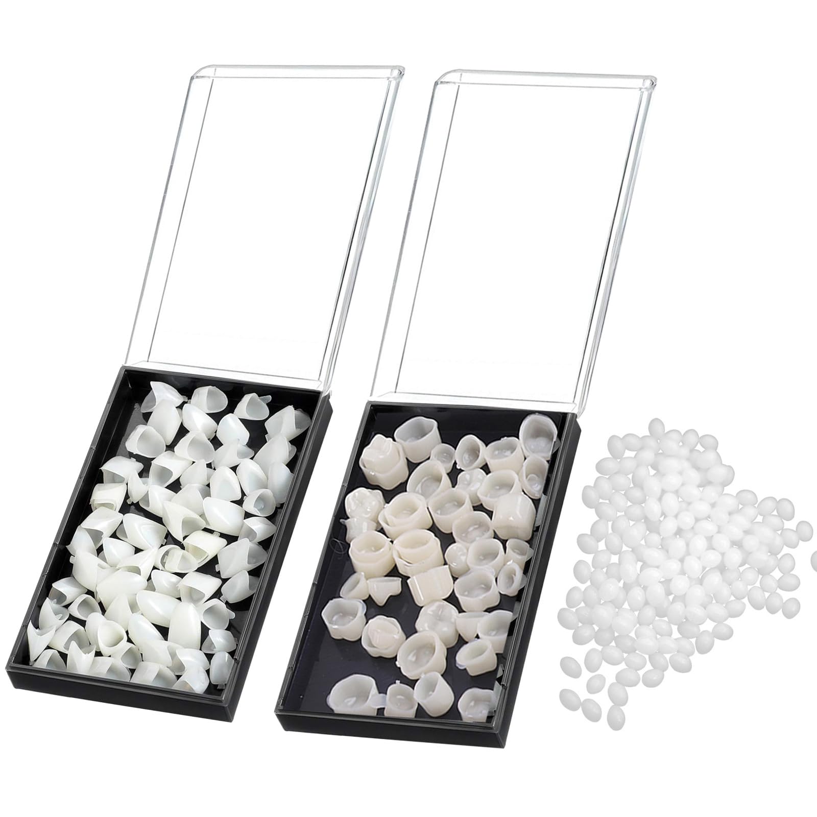 Geodurn Temporary Fake Tooth Caps & Crowns – 120 Pcs for Teaching or DIY