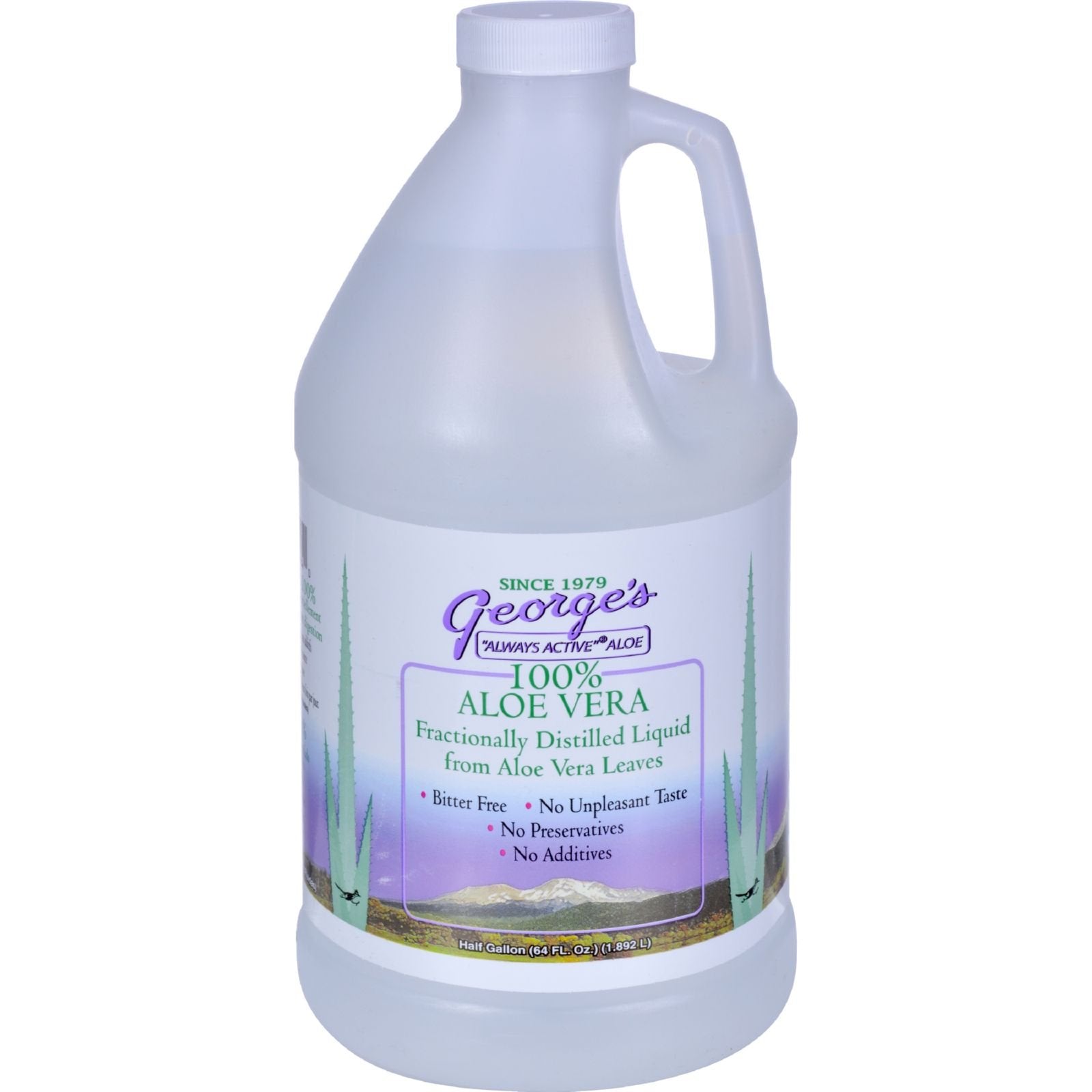 Georges Aloe Vera Drink, 64 Ounce