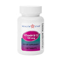 GeriCare Vitamin B-12 100mcg Tablets – Energy, Brain & Nervous System Support | 100 Count