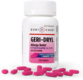 Geri-Dryl Allergy Relief Tablets (100 Count) by GeriCare | Diphenhydramine HCl 25mg Antihistamine for Sneezing, Runny Nose, Itchy Eyes & Throats