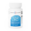 Gericare Oyster Shell Calcium 500 mg – Bone Health Supplement, 60 Count