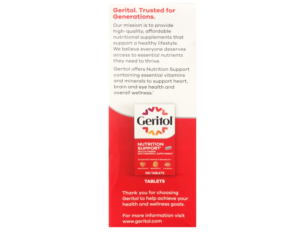 Geritol Liquid Energy Support B-Vitamins 12 oz (Pack of 2) | Iron & Potent B-Vitamins