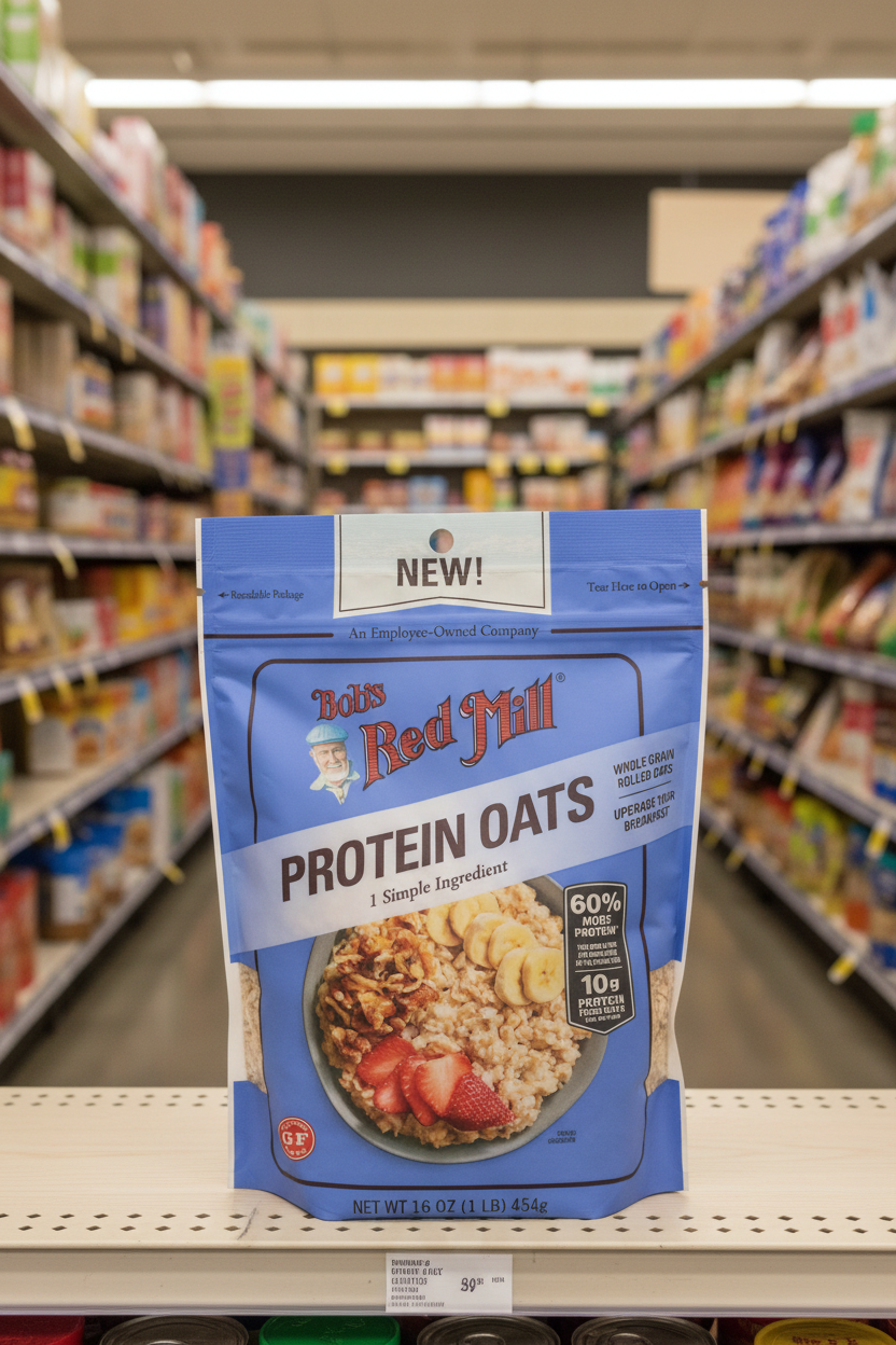 Bob's Red Mill GF Protein Rolled Oats - 907g
