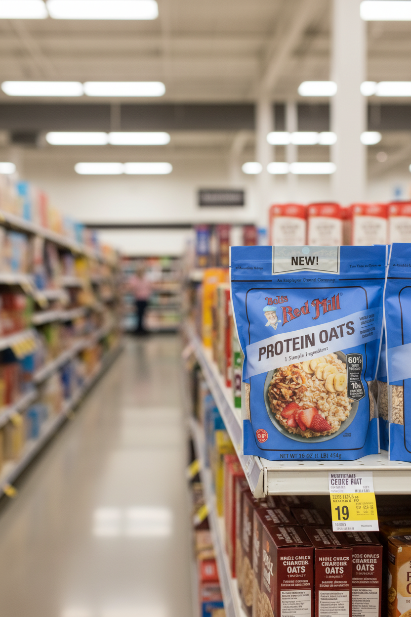 Bob's Red Mill GF Protein Rolled Oats - 454g