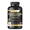Gflow Ashwagandha 6000mg – Extra Strength for Women & Men | Sleep, Mood & Energy | Made in USA